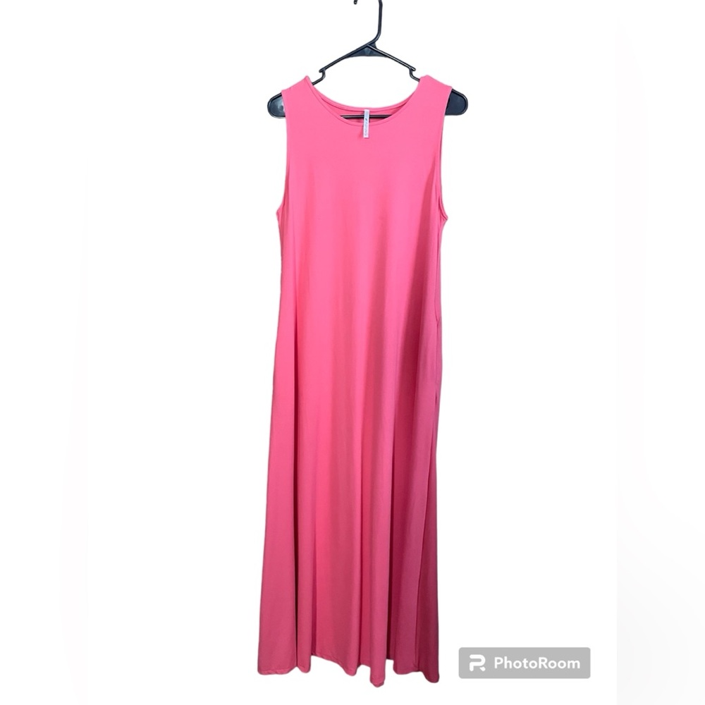 Maxi Coral Dress
